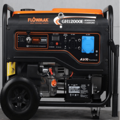 GEN. FLOWMAK GASOLINA GH12000E 9KW  P/E + ATS