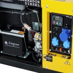 GENERADOR DIESEL 6,5 KW 220 V SDG8500S-ATS