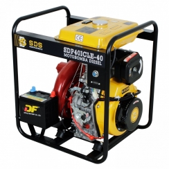 MOTOBOMBA SDS SDP-40ICLE 4X4 12.0 HP. DIESEL A.PRESION