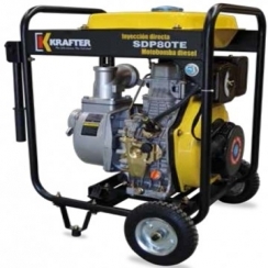 MOTOBOMBA KRAFTER 3X3 - 6.0 HP DIESEL PART.ELECTRICA