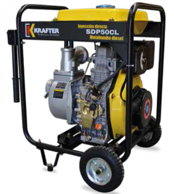 MOTOBOMBA KRAFTER 2X2 - 4.3 HP DIESEL PART.MANUAL